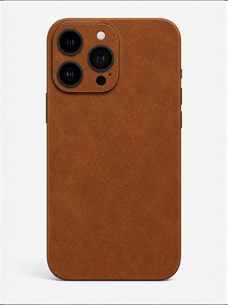 Cognac Brown Leather