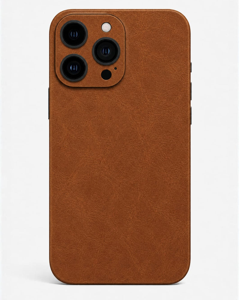 Cognac Brown Leather