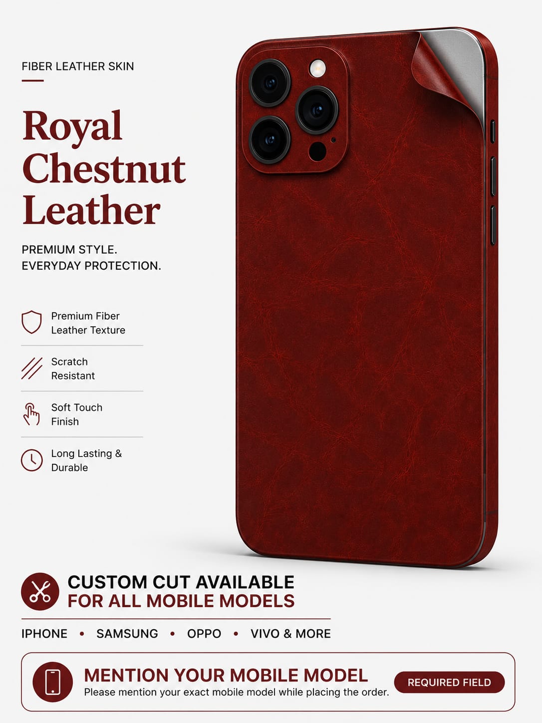 Royal Chestnut Leather