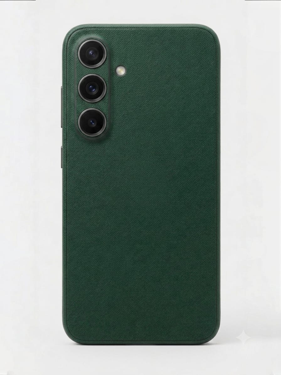 Sage Green Woven Leather
