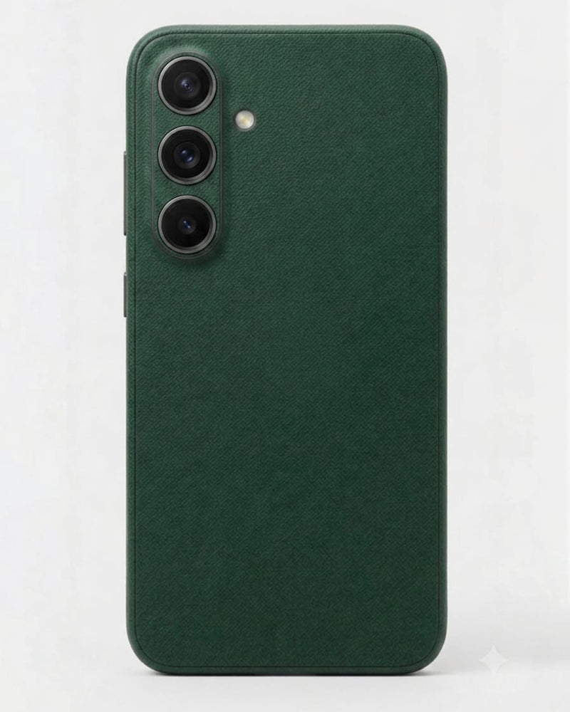 Sage Green Woven Leather