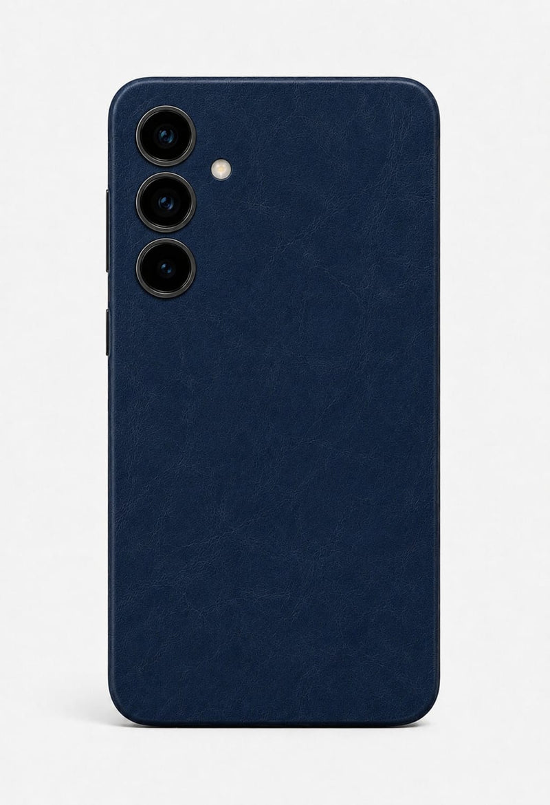 Midnight Blue leather