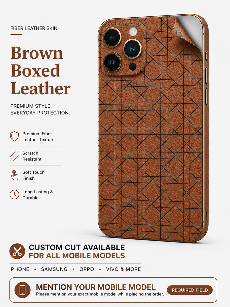 Brown Box Leather