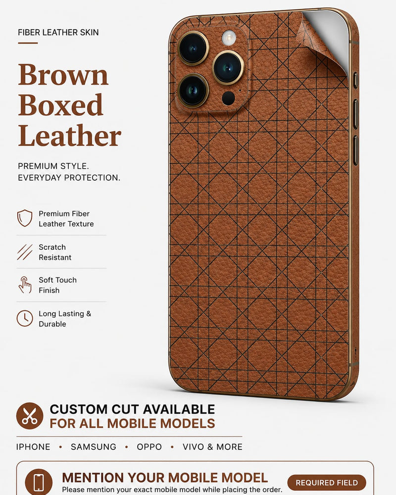 Brown Box Leather