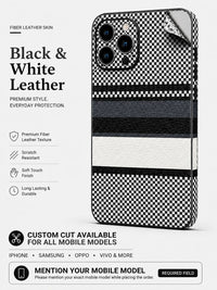 Black & White Leather