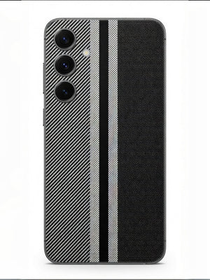 Black Strip Leather