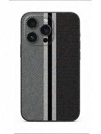 Black Strip Leather