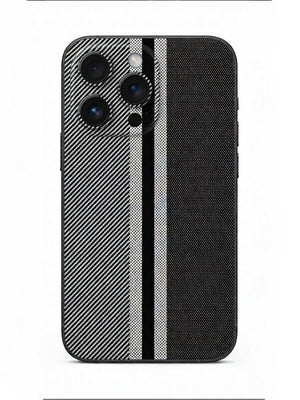 Black Strip Leather