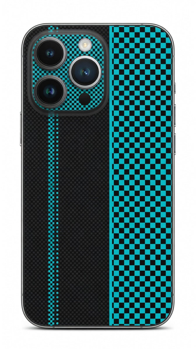 Cyan Black leather series