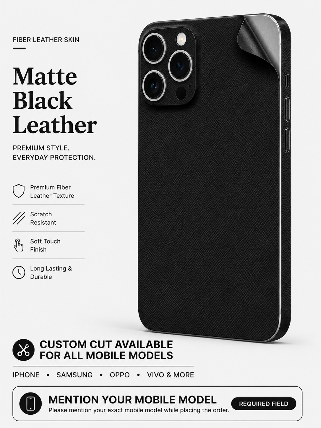 Midnight Pink leather series