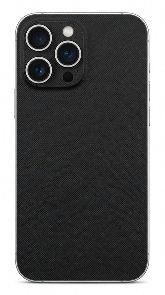 Matte black leather series