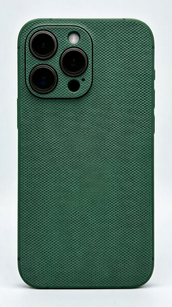 Sage green leather series
